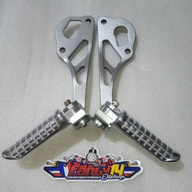 STEP BELAKANG NINJA R DAN SS BUAT KNALPOT COBRA KOBRA BAHAN BESI KUAT