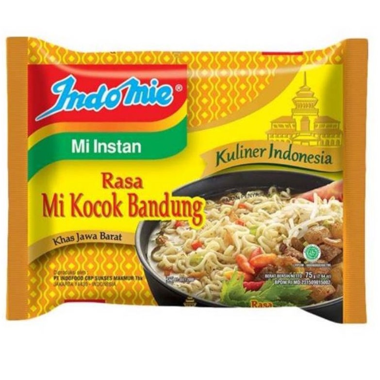 

MOOJOK-Indomie mi instan rasa Mi Kocok Bandung 85gram enak murah