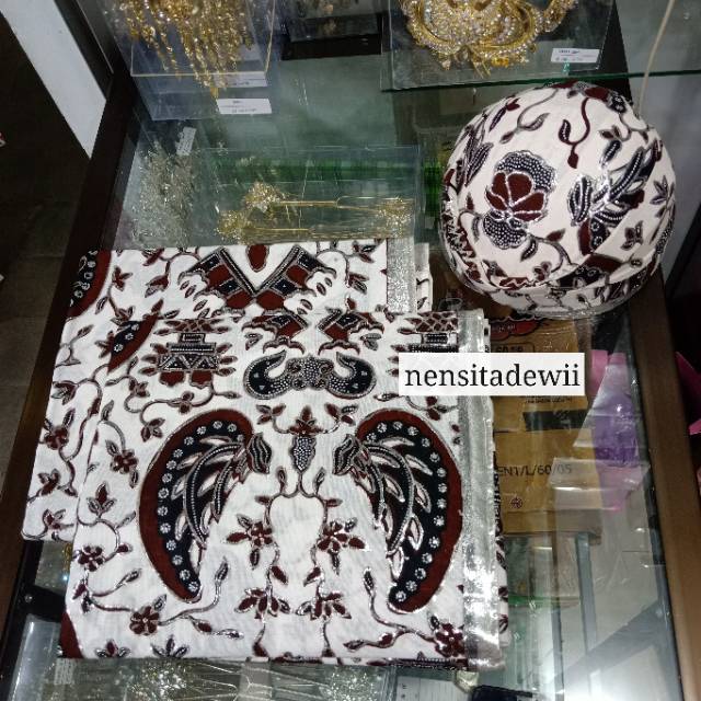 JARIK SET BLANGKON SOLO PRORO MOTIF SIDOASIH BESAR (JARIK 1 SET = ISI 2)