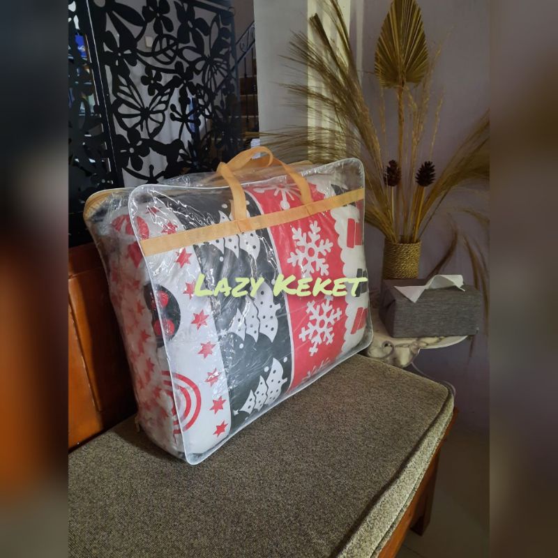 tas bedcover tas sprei mika resleting