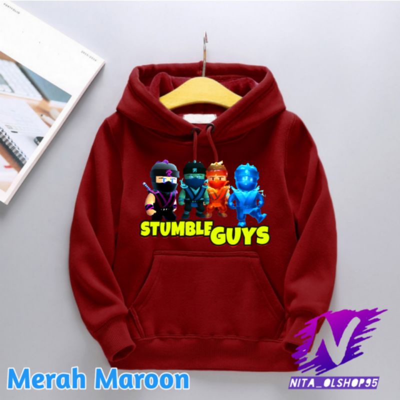 Hoodie stumble guys favorit Hoodie anak ninja stumble guys