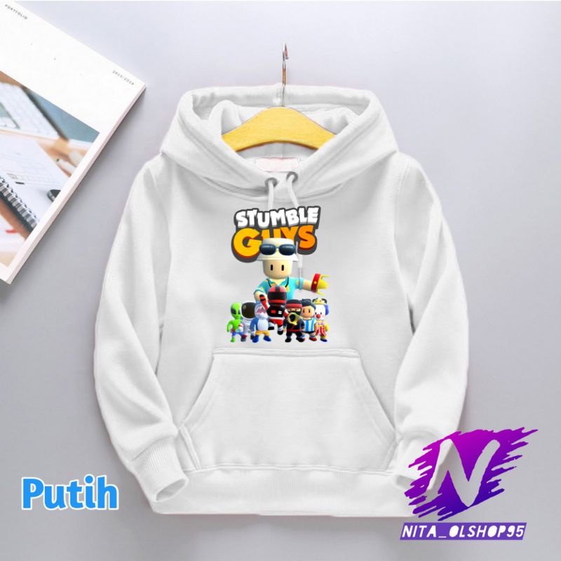 hoodie stumble guys hoodie anak stumbe guys