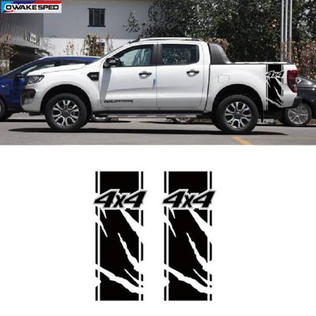 Stiker mobil Ford Ranger terlaris stiker cutting mobil ranger terbaru