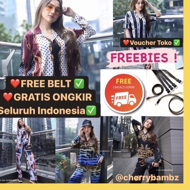 ✭ CE Homewear Dress / ONE SET / Bonjour Set / Big Size Daster ➱