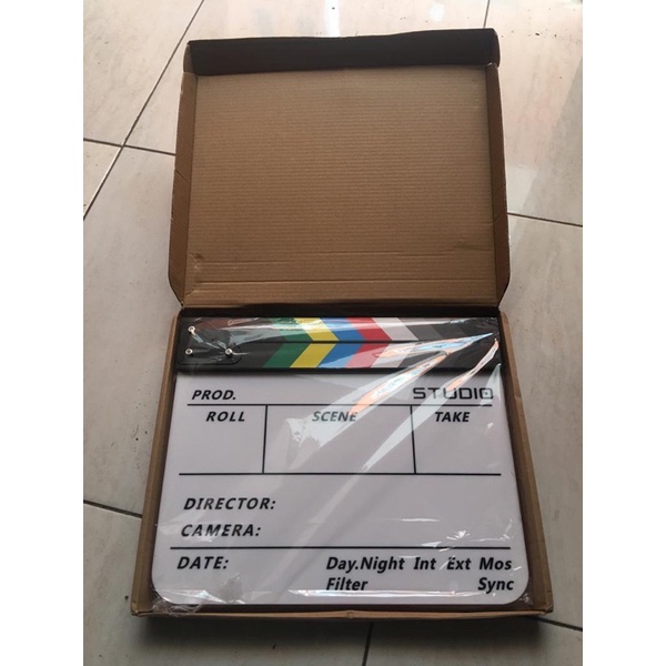 ClapperBoardAcrylic