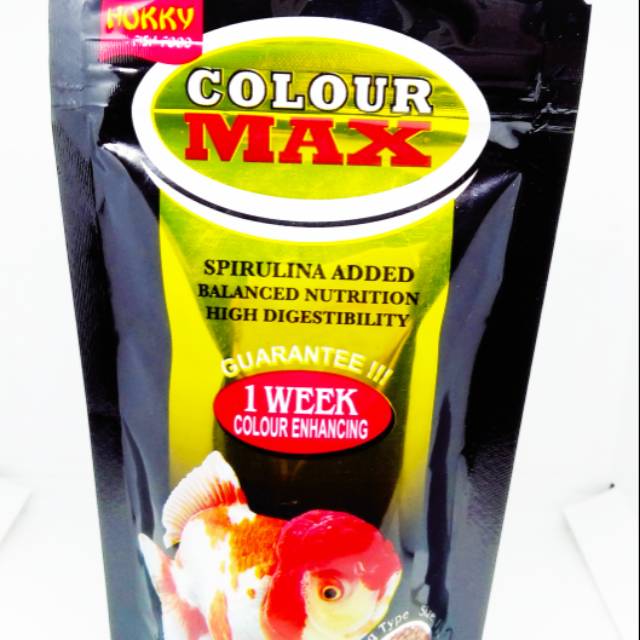 

Pakan Ikan Hokky Colour Max 100gr