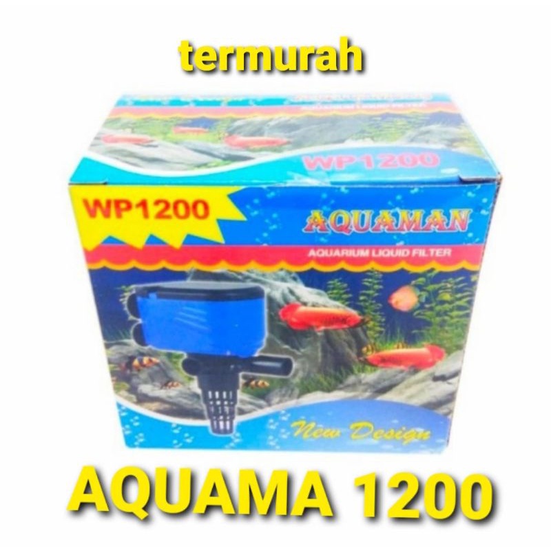 pompa celup air aquarium aquaman 1200 mesin celup air aquarium aquaman 1200