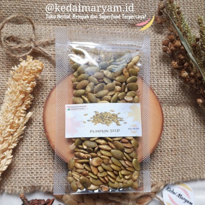 

Biji Labu Pumpkin Seed Panggang Pepita 250 Gram