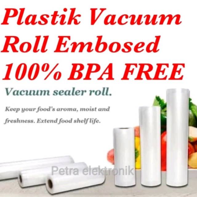 Plastik Vacuum Sealer Embos 20cm