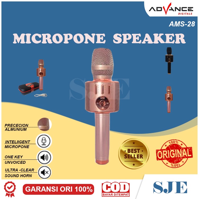Microphone Speaker Mikrofon Speaker Bluetooth Karaoke Speaker Bluetooth Mic Microphone Wireless