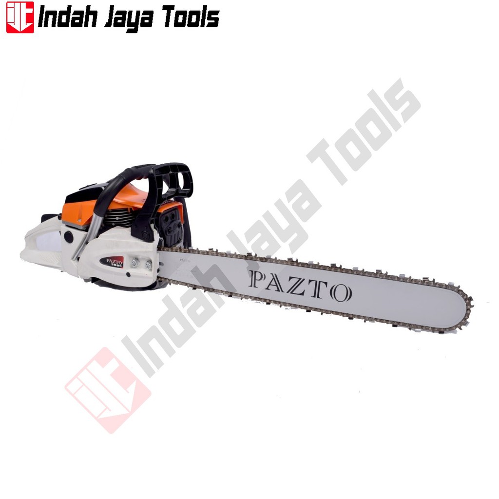 PAZTO 5880 Mesin Chainsaw 22 Inch Gergaji Potong Kayu Pohon Chain Saw