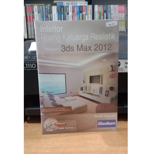 Buku Interior Ruang Keluarga Realistis dengan 3ds Max 2012