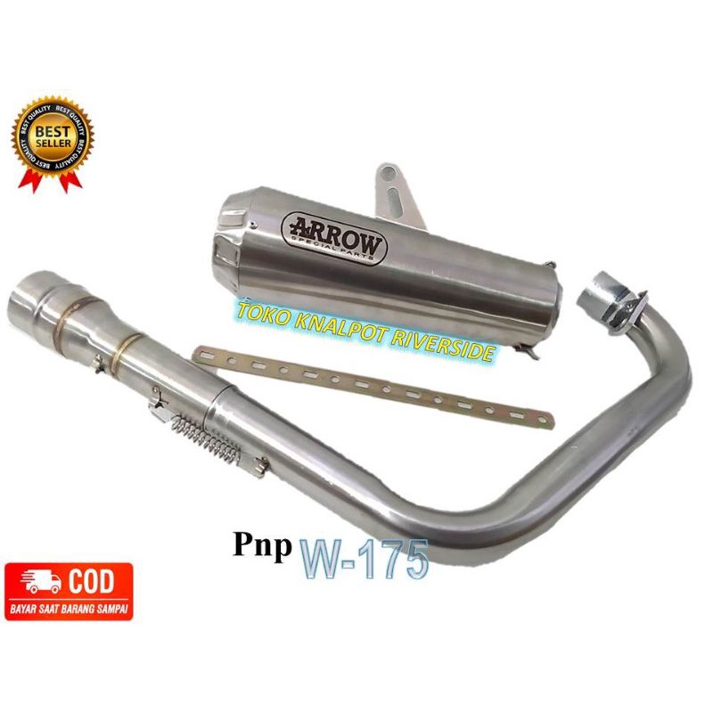 Knalpot Racing pnp W-175 ARROW RACING