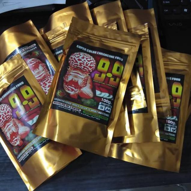 Aksesoris Hewan Pelet 9 9 Makanan Ikan Louhan Size Pelet Louhan 99