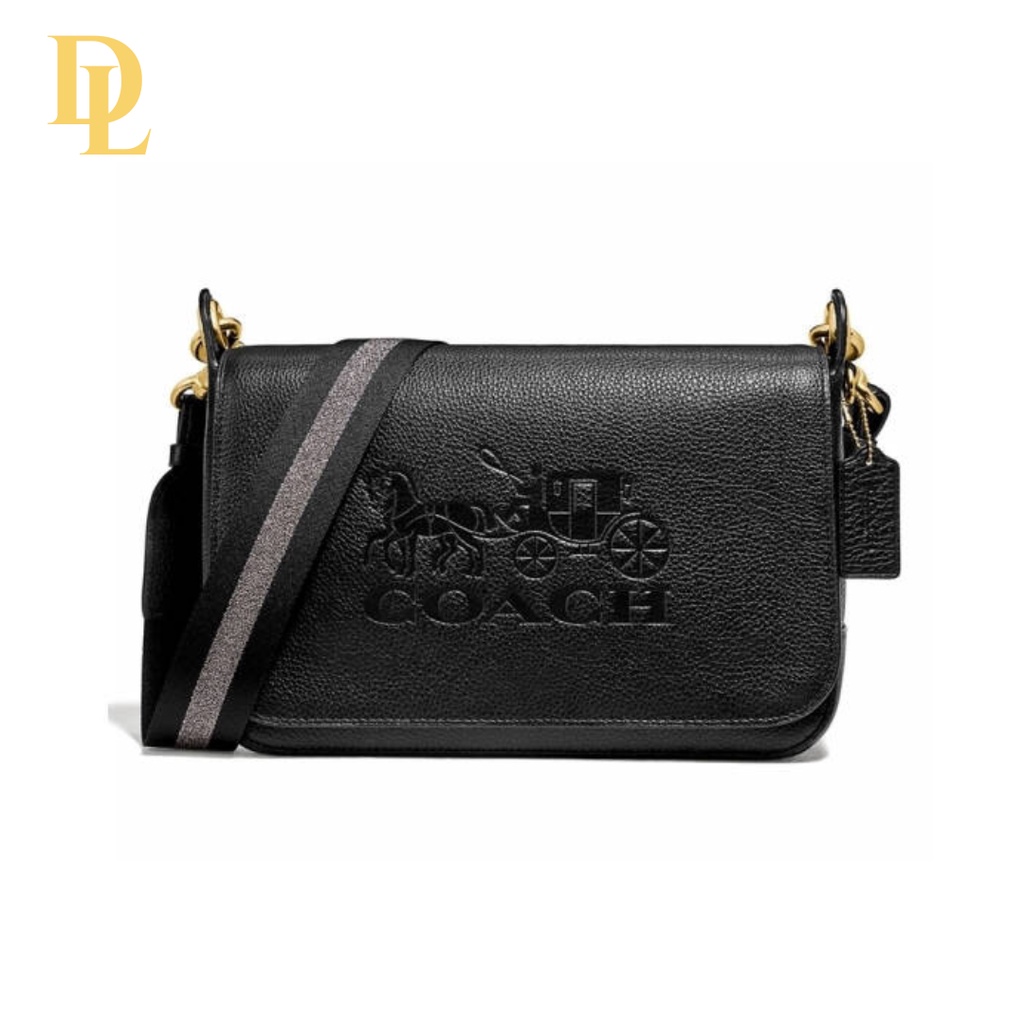 Coach Jes Messenger - Pebble Black (72703)