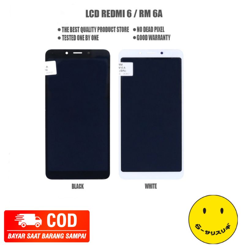 LCD TOUCHSCREEN XIAOMI REDMI 6A FULLSET TOUCHSCREEN FOR REDMI 6A