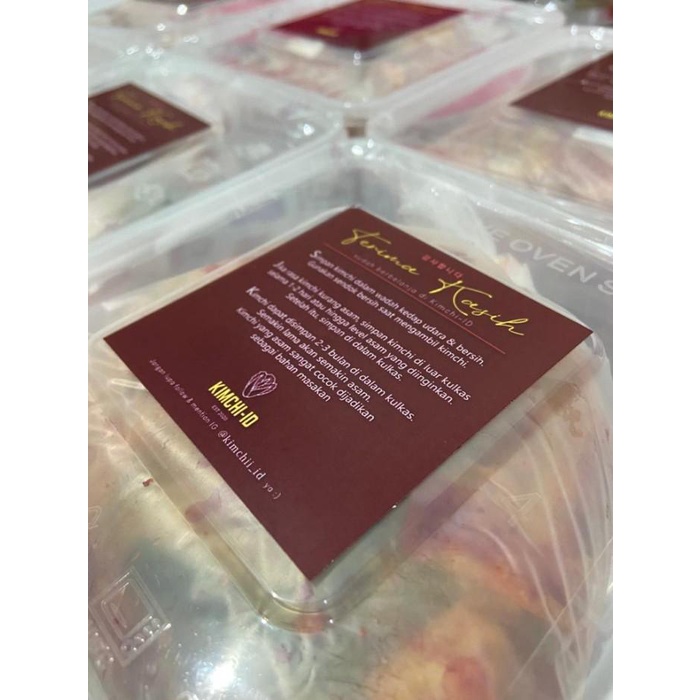 

Kimchi Fresh Homemade 1 Kg - Tdk Bubble Wrap, Potong, Normal