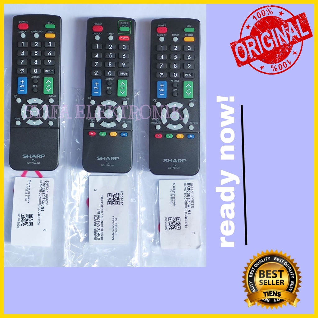 Remot tv lcd / led sharp original 100%
