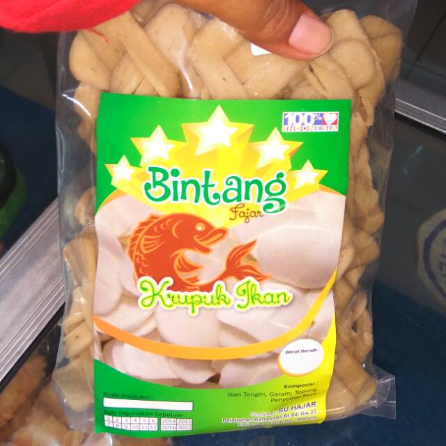 

Krupuk ikan BINTANG FAJAR