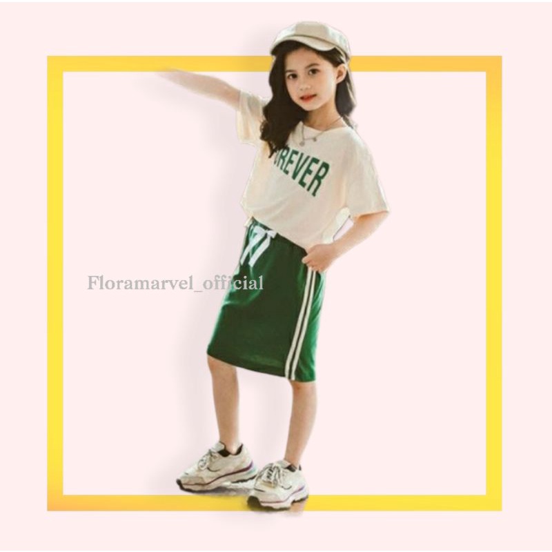 Setelan Rok Anak Import / Baju Anak Perempuan / Setelan Anak Perempuan