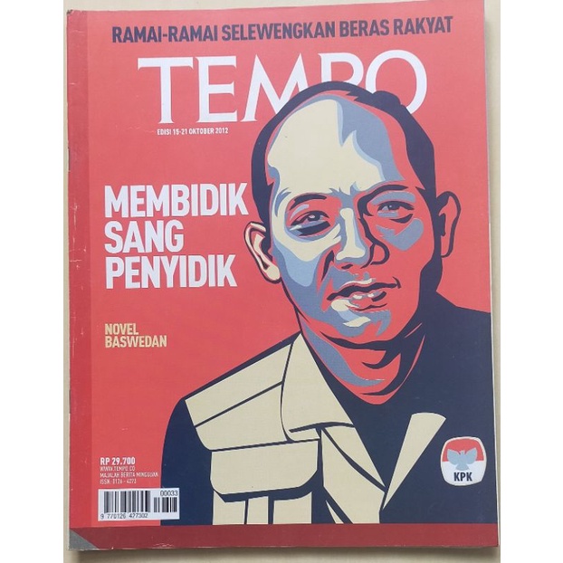 MAJALAH TEMPO - MEMBIDIK SANG PENYIDIK - 15-21 Oktober 2012