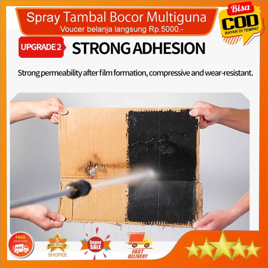 Cat semprot anti bocor / SPRAY Waterproof Ajaib tahan air 100% original isi 700 ml untuk atap dindin