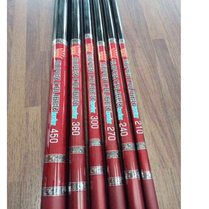 [PRODUK HHMDG] [Bayar ditempat]tegek gamaru super kaliber KEVLAR uk 210.240.270.300.360.450 SQL