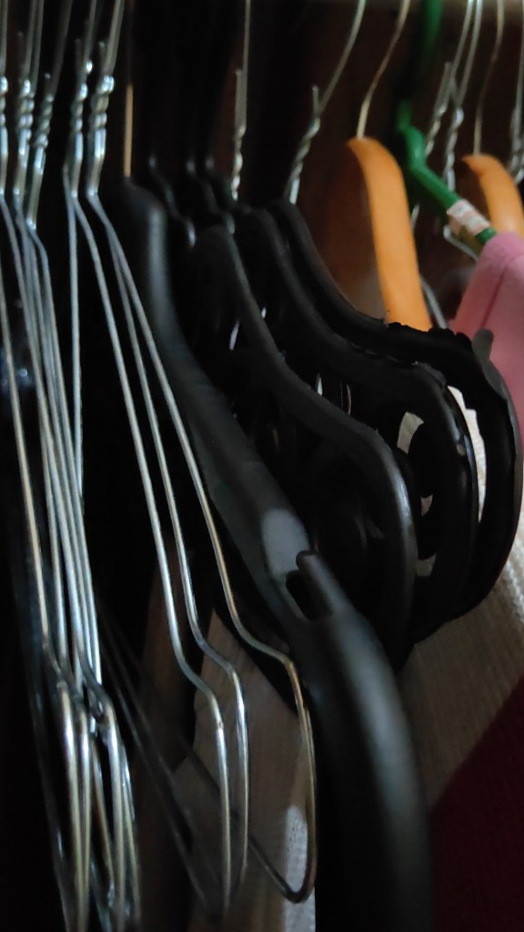 Hanger Baju Dewasa 42cm Pink Muda / 141