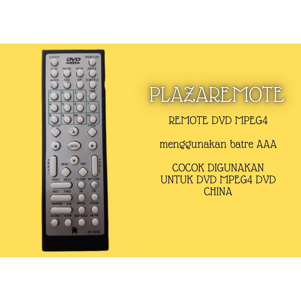 REMOTE DVD CHINA MULTI BM MPEG4 GMC CRYSTAL AKIRA DLL