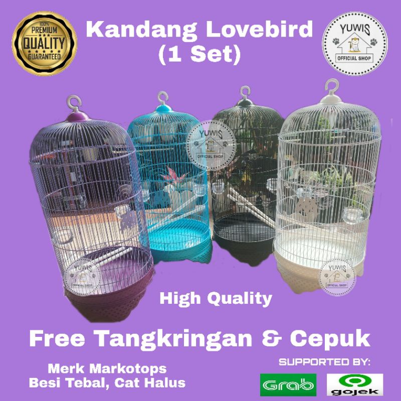 HIGH QUALITY Kandang Lovebird/Sangkar Lovebird Besar