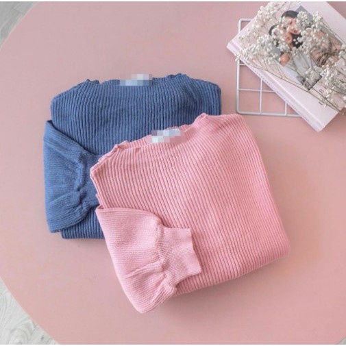 MakeGrosir - RAHA TOP RIB | ATASAN TOP SWEATER