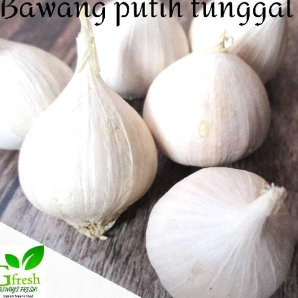 

PROMO 8.8 Bawang putih tunggal (bawang lanang) 250 gram