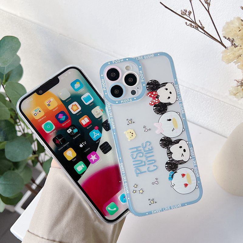 Lovely Winnie The Pooh Tigger Soft Case HP Realme C11 2020 2021 C20 C20A C21 C12 Narzo 20 C25 C21Y C25Y C15 5 5S 5i C3 8 Pro C35 C31 8i 9i Camera Protector Casing