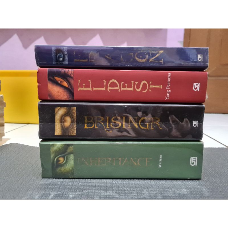 Inheritance Series terjemahan preloved (Eragon, Eldest, Brisingr, Inheritance)
