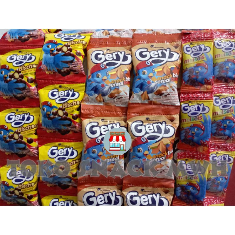 

Gery Sereal, Gery Bischoc, Gery Mesis Renteng isi 10pcs