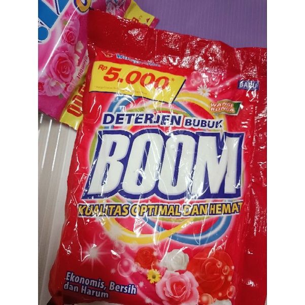 BOOM DETERGENT RP 5000 *12 BKS. SATU DUS