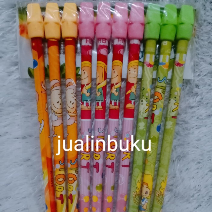 

Hemat Pensil Penghapus Karakter Unik Isi 10 Pcs Limited
