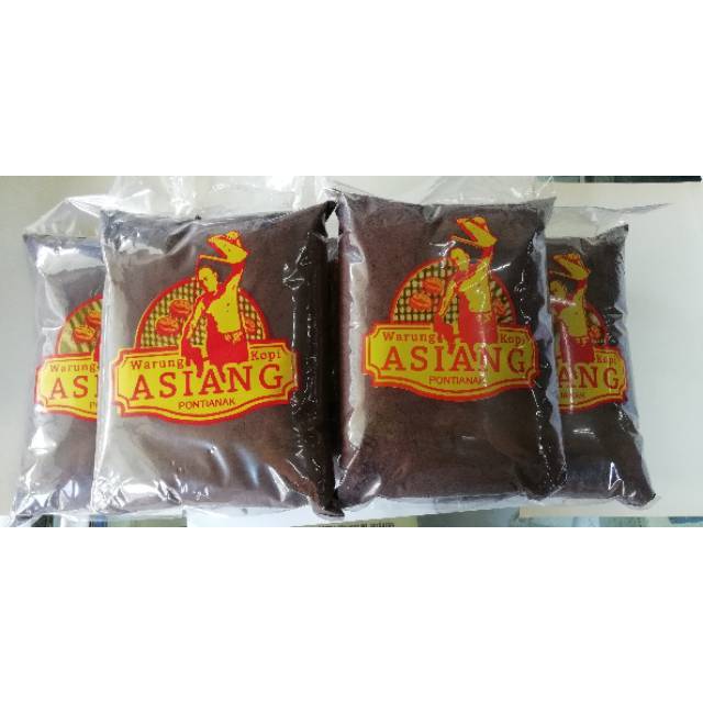 KOPI BUBUK WARKOP ASIANG KHAS PONTIANAK (1/2 KG ) 500 gr 500gr