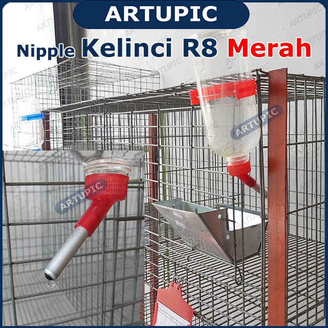 Nipple Kelinci R7 nipel nepel niple Botol Minum Kelinci FULL STAINLESS