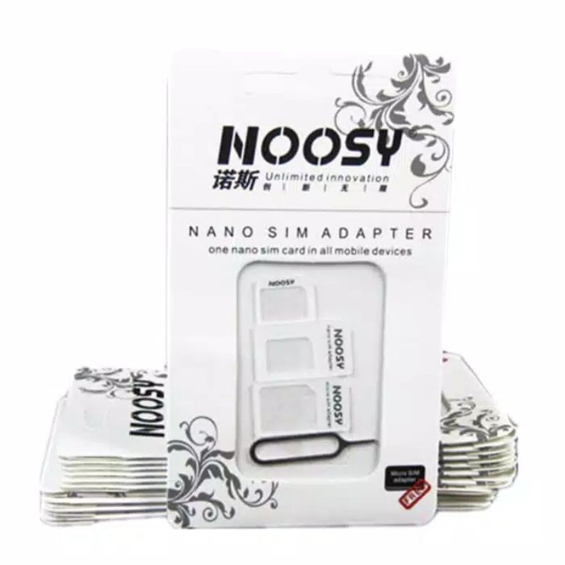 Sim Card Adapter -Noosy Sim Card Adapter 3 In 1 Original Micro And Nano Sim card