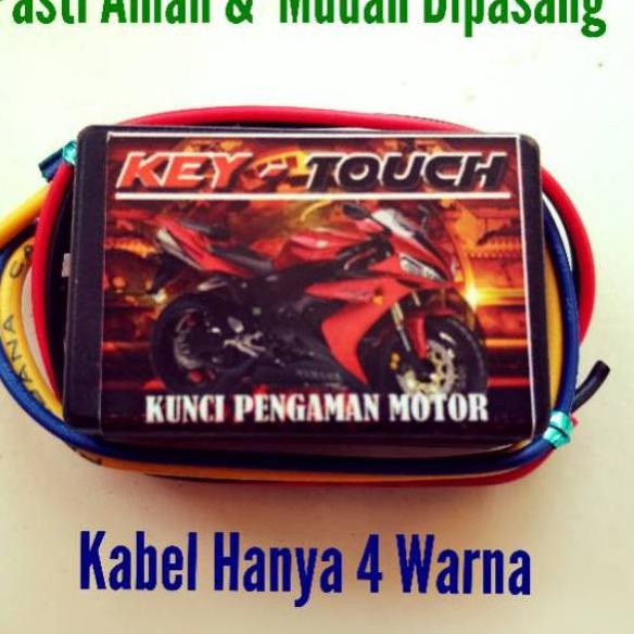 Diskon s/d 20% Kunci Rahasia Alarm Motor sentuh jari Pengaman Motor Sensor Sentuh jari Key Touch