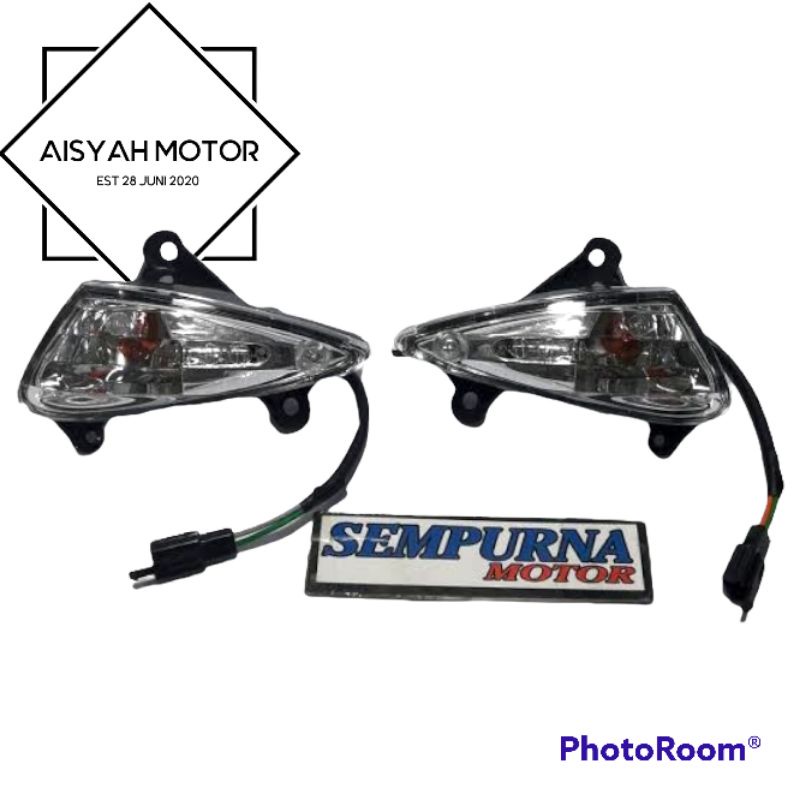 Reflektor Lampu Sen Honda Supra X 125 Lama