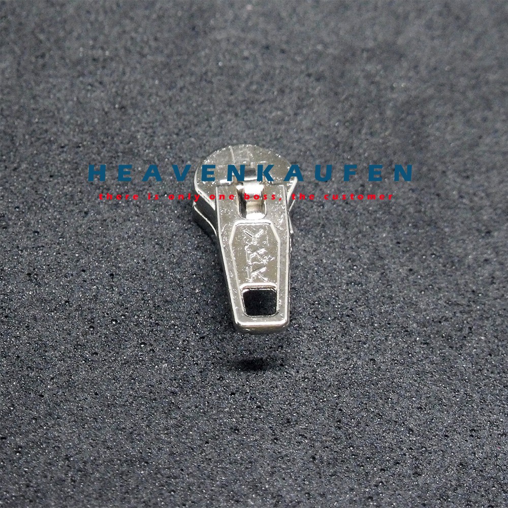 Kepala Resleting YKK No. 3 Silver/Nikel