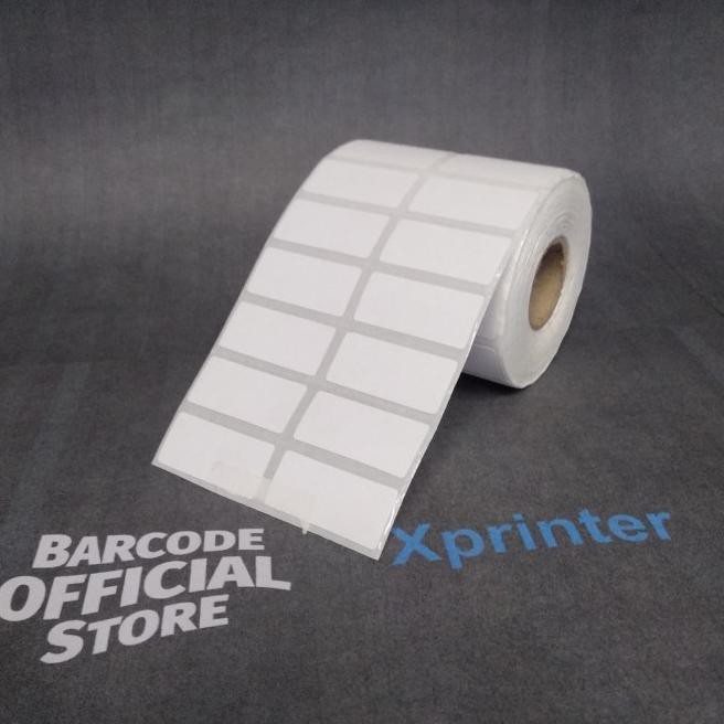 

Siap Kirim-753 LABEL BARCODE XPrinter XP-360B Uk. 33 X 15 (2 LINE) THERMAL 33X15 MM