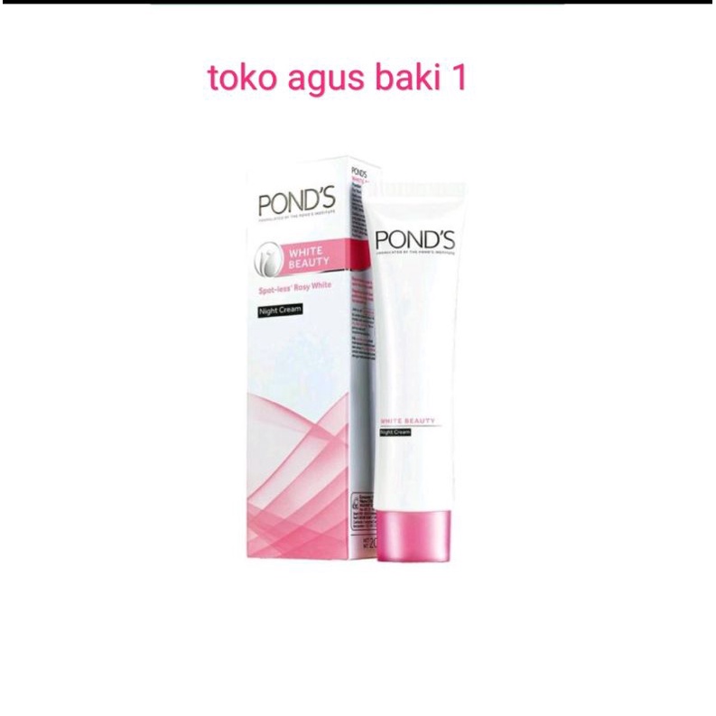 PONDS WHITE  BEAUTY night cream 20 g