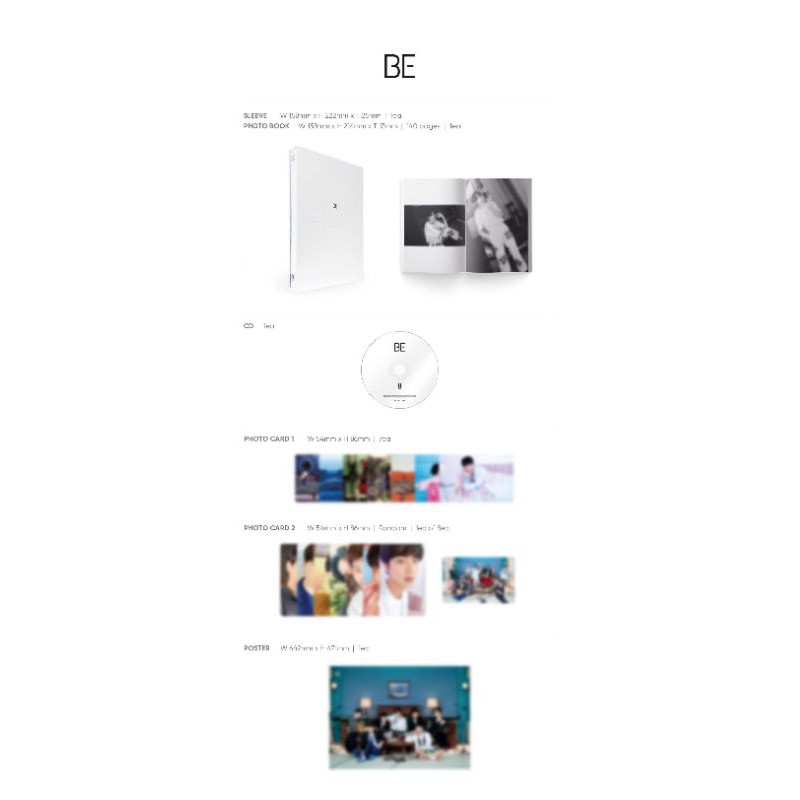 [SHARING] ALBUM BTS - BE Essential Edition