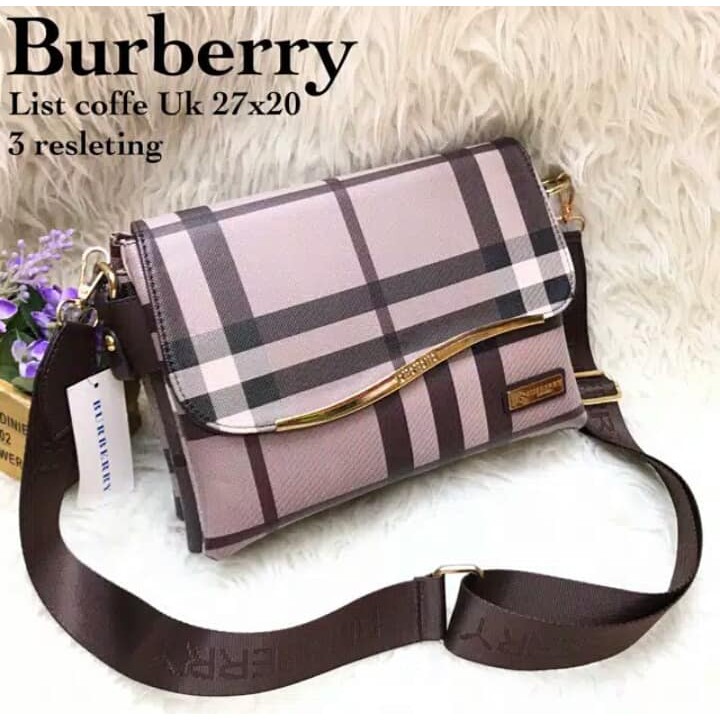 tas slempang burbery ruang 3 behel