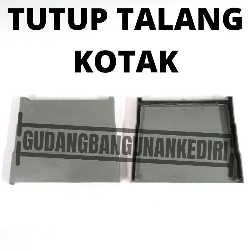 tutup talang kotak 4&quot;