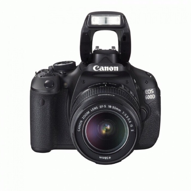 Kamera SLR Canon EOS 600D second Plus lensa 18-55mm NEGO TIPIS