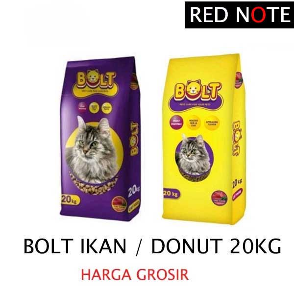 BOLT 20kg Ikan + Donut (GROSIR)